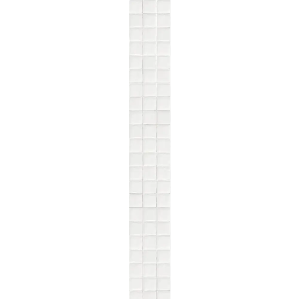 VENTA Панель ПВХ «Плитка» белая для стен 2700×375×8 мм 18759381 STLM-0012511 - Вид №1