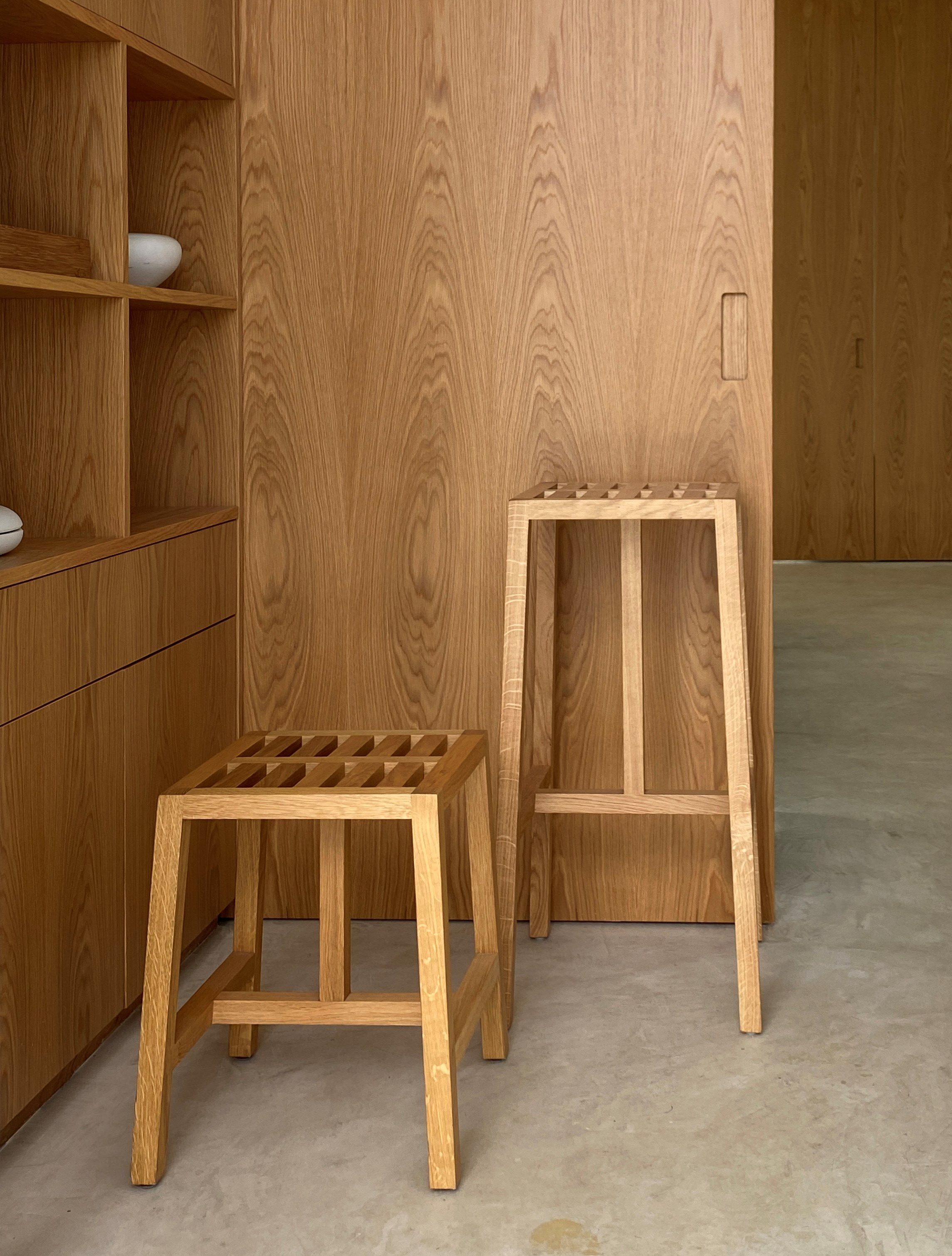 Дубовый барный стул Branca Lisboa Tween ARCH-00070912 - Вид №4