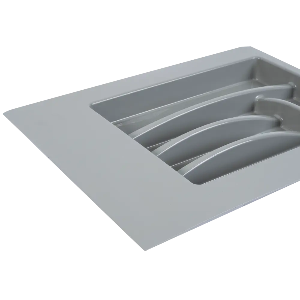 Лоток для столовых приборов 340 мм, пластик, цвет серый Santreyd STLM-2129959 - Вид №1