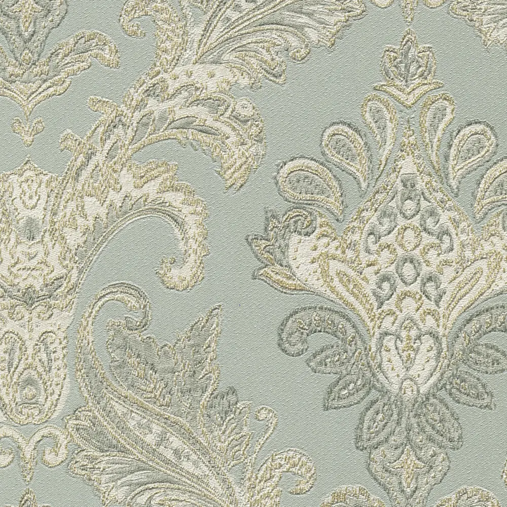 Обои флизелиновые WALL UP Dalia с оливковым орнаментом 87894122 STLM-0076050 - Вид №1