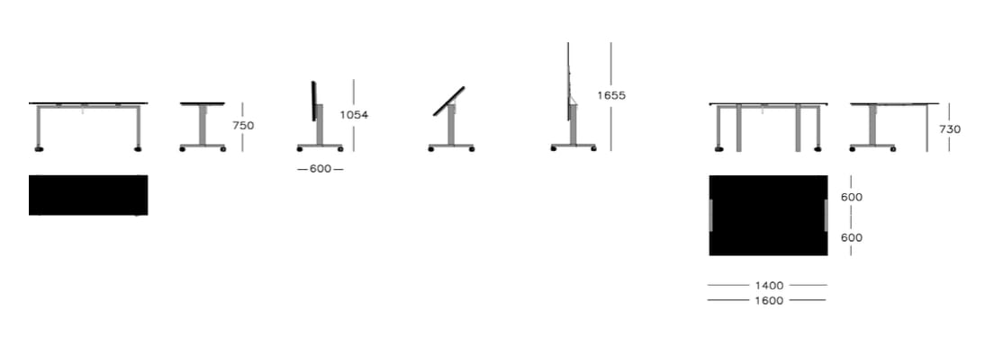 Офисный стол / лектор / доска Sellex инструмент ARCH-00143402 - Вид №4