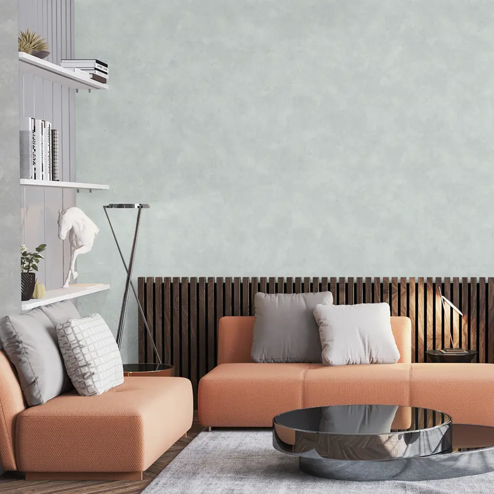OVK DESIGN Элания - флизелиновые обои зеленые с виниловым покрытием 89409500 STLM-1564474 - Вид №4