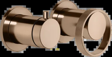 Смеситель для душа 63380 030 Gessi Anello МЕДЬ PVD
