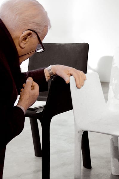 Мягкий тканевый стул с подлокотниками Kristalia Joko ARCH-00117803 - Вид №2