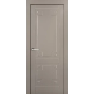 Дверь межкомнатная Лира глухая эмаль цвет мускат 70x200 см (с замком)