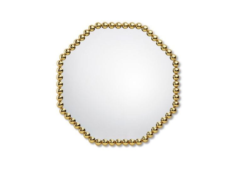 Латунное восьмиугольное зеркало с рамкой GHIDINI1961 драгоценный камень ARCH-00109064