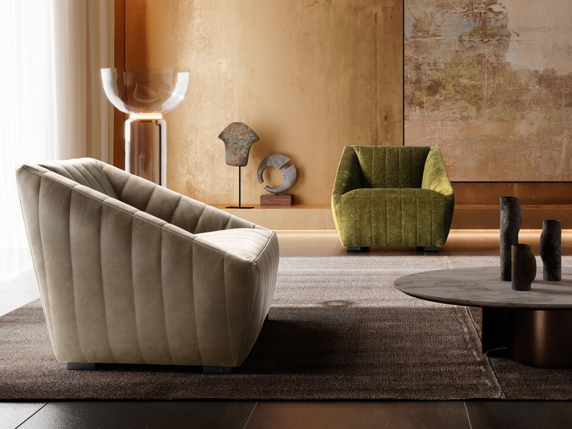 Кресло с подлокотниками VALENTINI GREGORY ARCH-00087905 - Вид №1