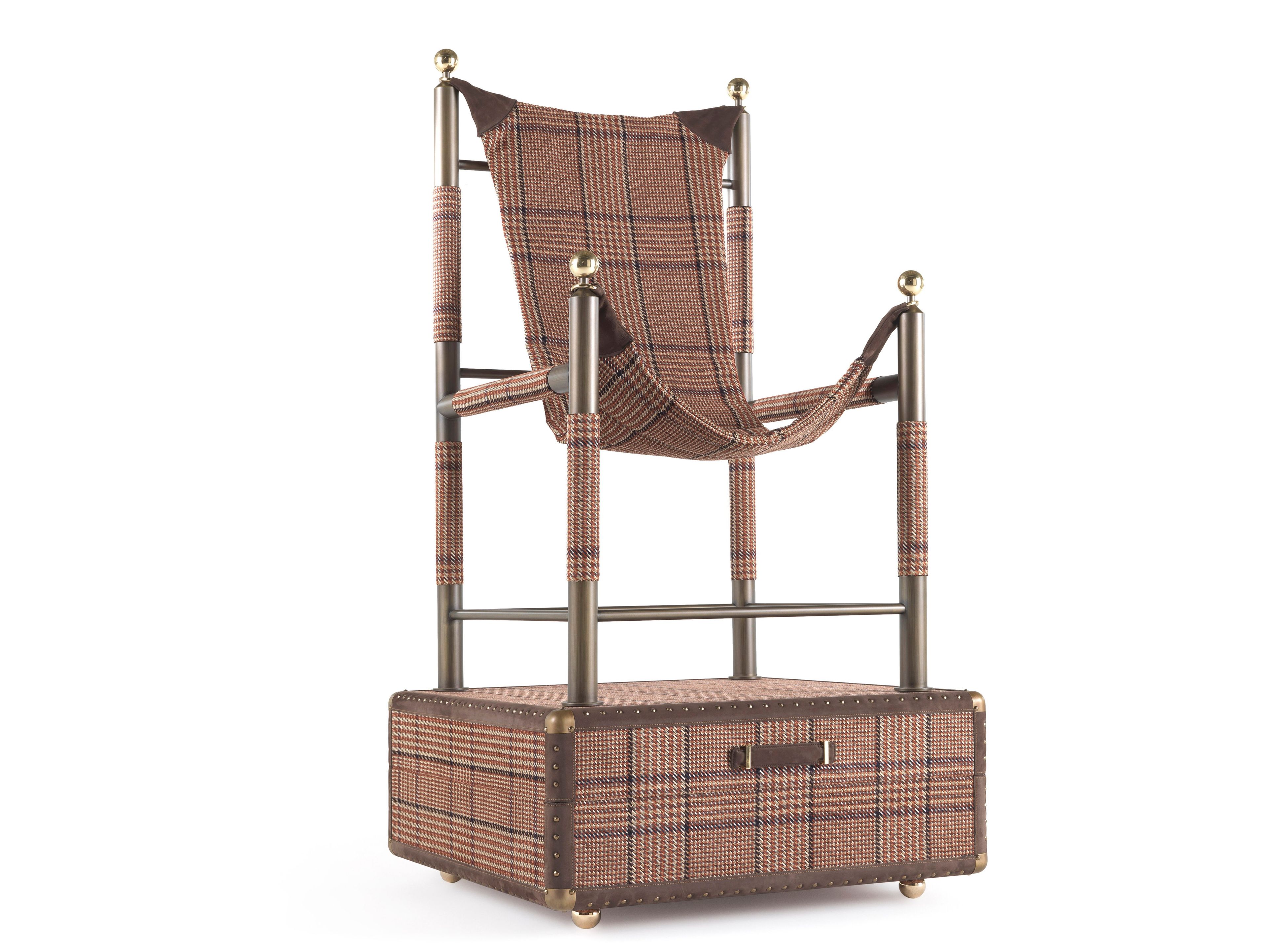 Тканевое кресло с подлокотниками ETRO Home Interiors ARCH-00035220 - Вид №8