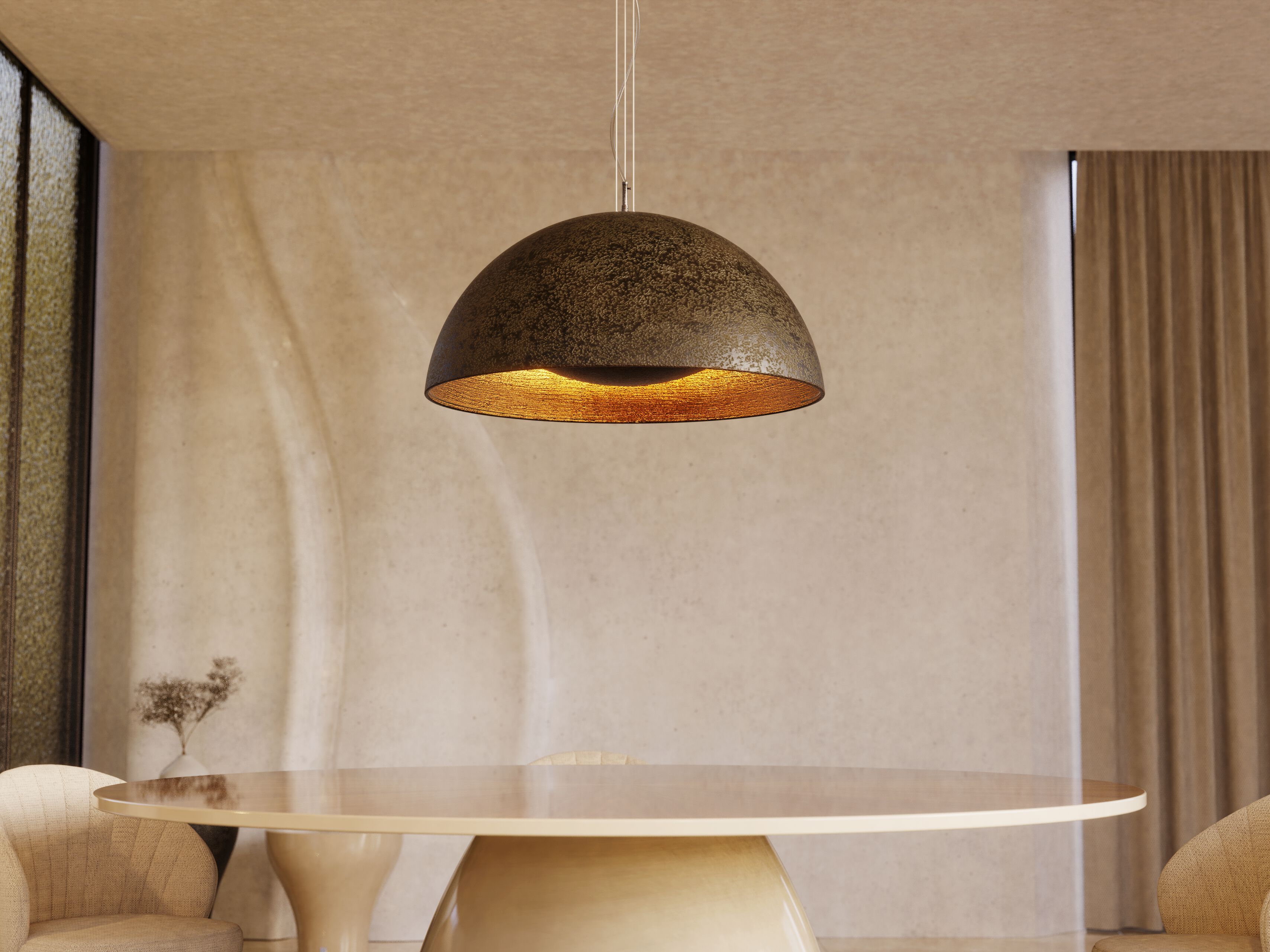 Светодиодный подвесной светильник из стекловолокна GANSK SPLENDOR ARCH-00094579 - Вид №5