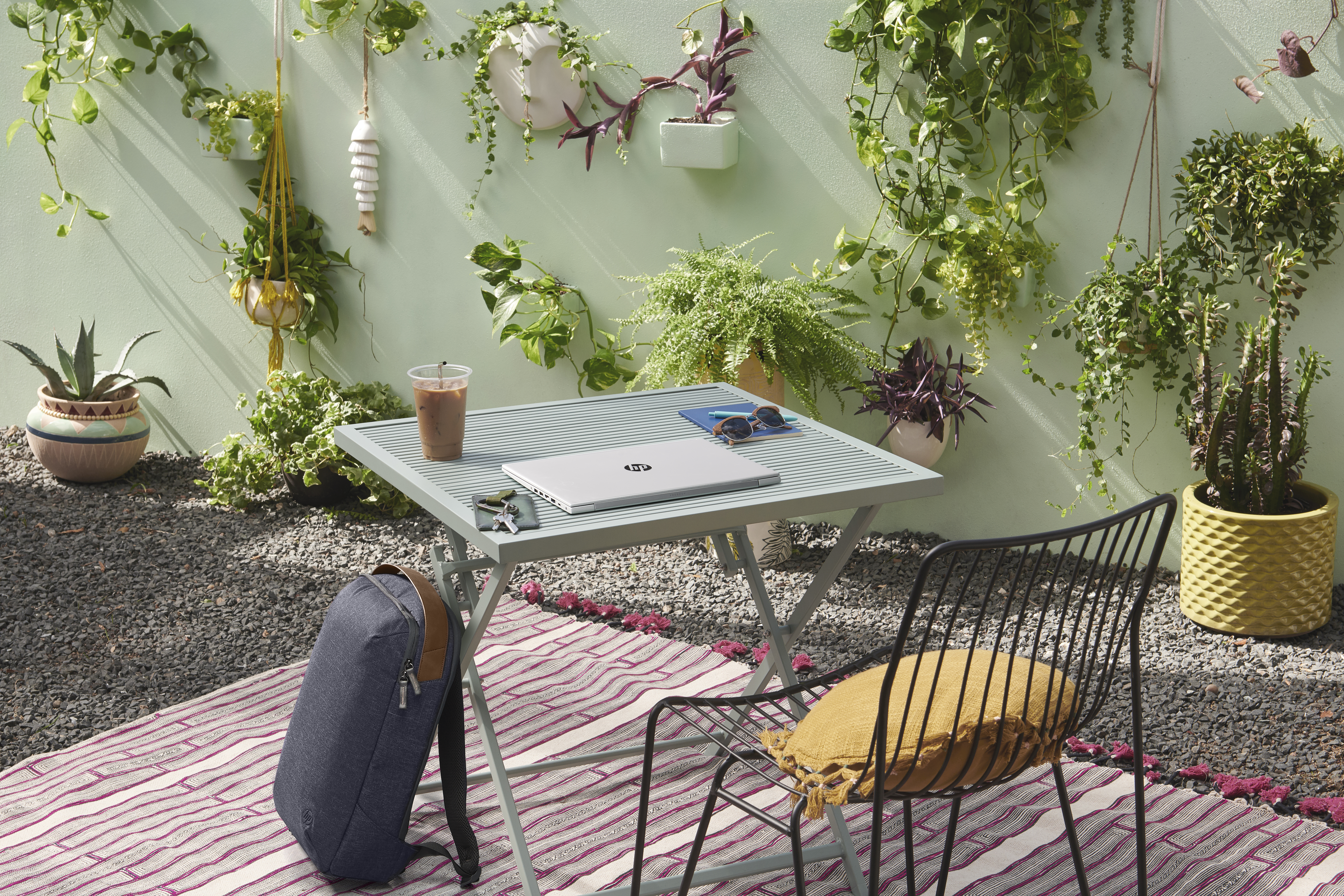 1A212AA#ABB renew 15 navy backpack HP Santreyd  - Вид №7