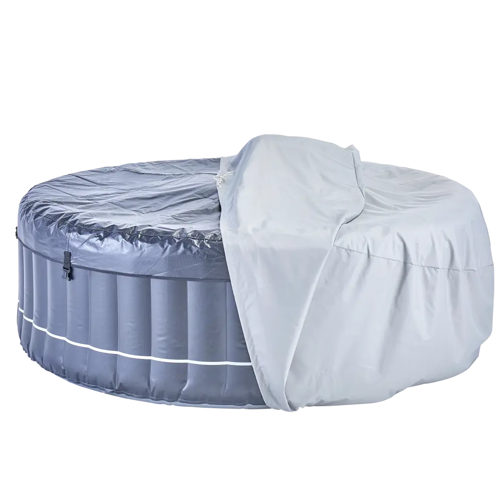 Чехол для бассейна Naterial ø200 h70 см полиэстер светло-серый STLM-2022469 - Вид №1