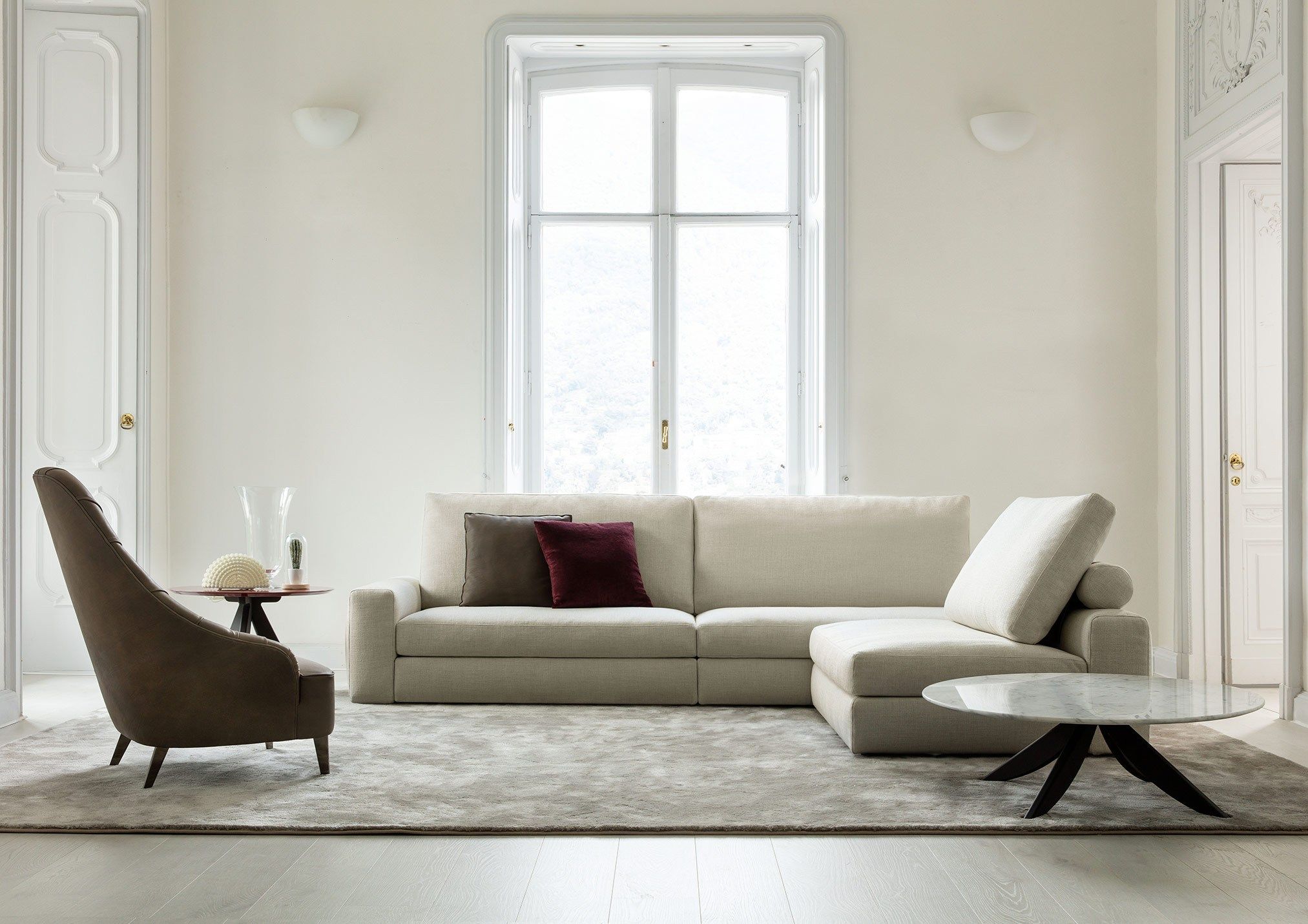 Угловой диван из ткани BertO JOEY ARCH-00023773 - Вид №4