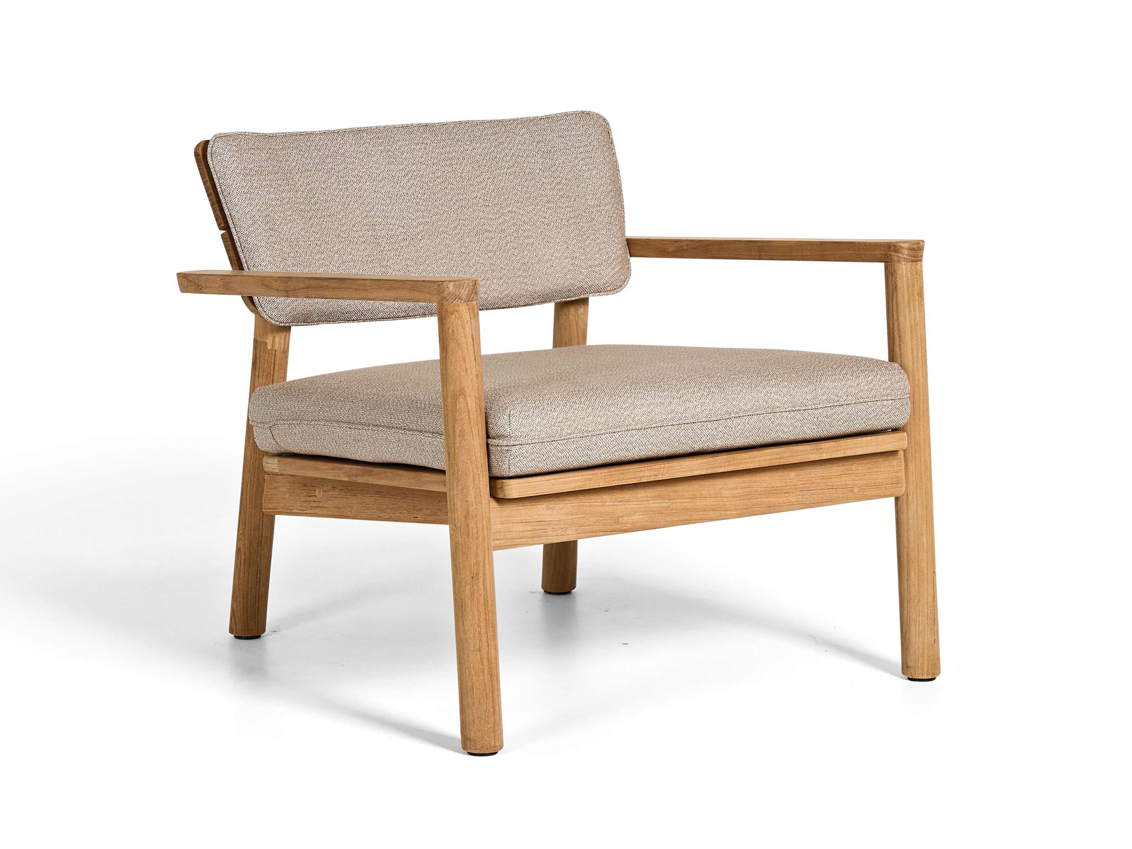 Садовое кресло из тикового дерева с подлокотниками Jati Kebon Lynn ARCH-00072177 - Вид №1