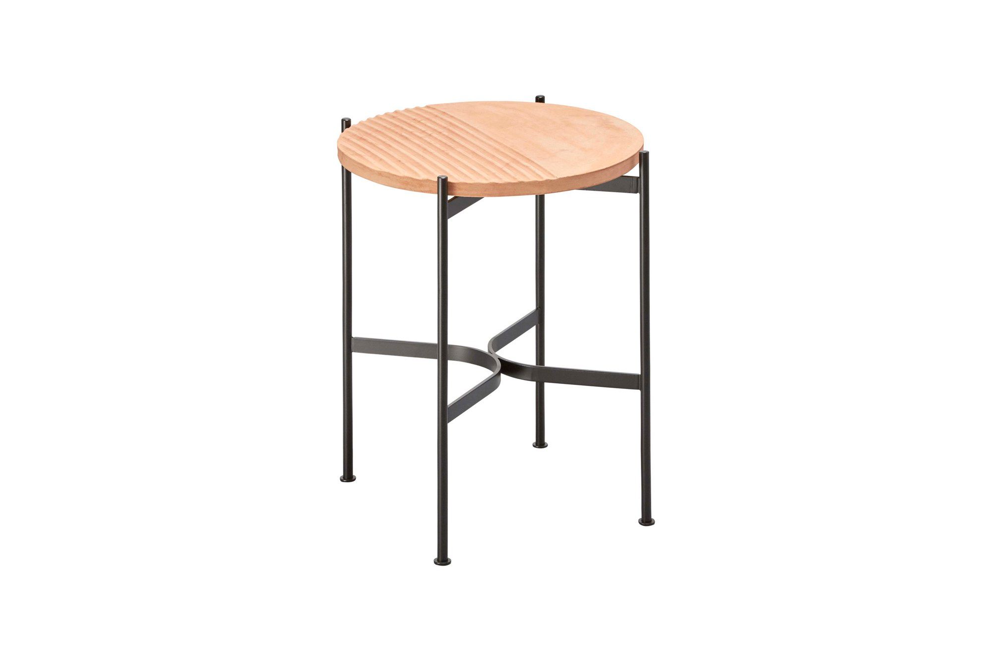 Низкий круглый терракотовый журнальный столик SP01 Жанетт ARCH-00063673 - Вид №3