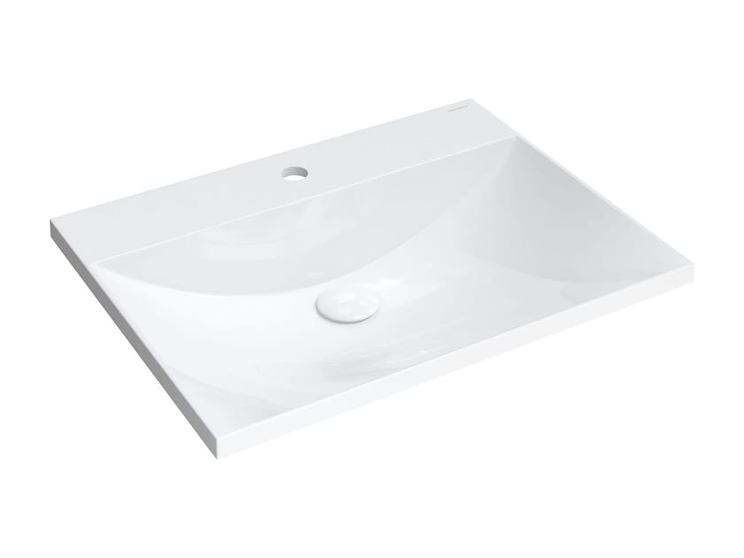 Встраиваемый умывальник из композитного материала OMNIRES Naxos M+ ARCH-00025359