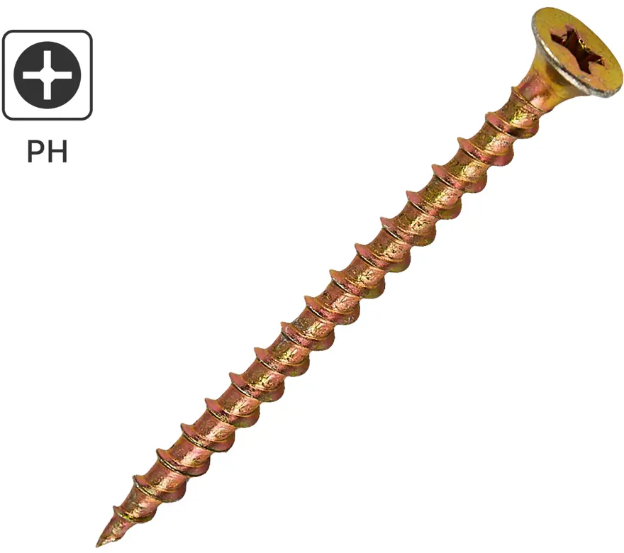 Саморезы Standers для гипсокартона и каркаса 3.5x55 мм 89212900