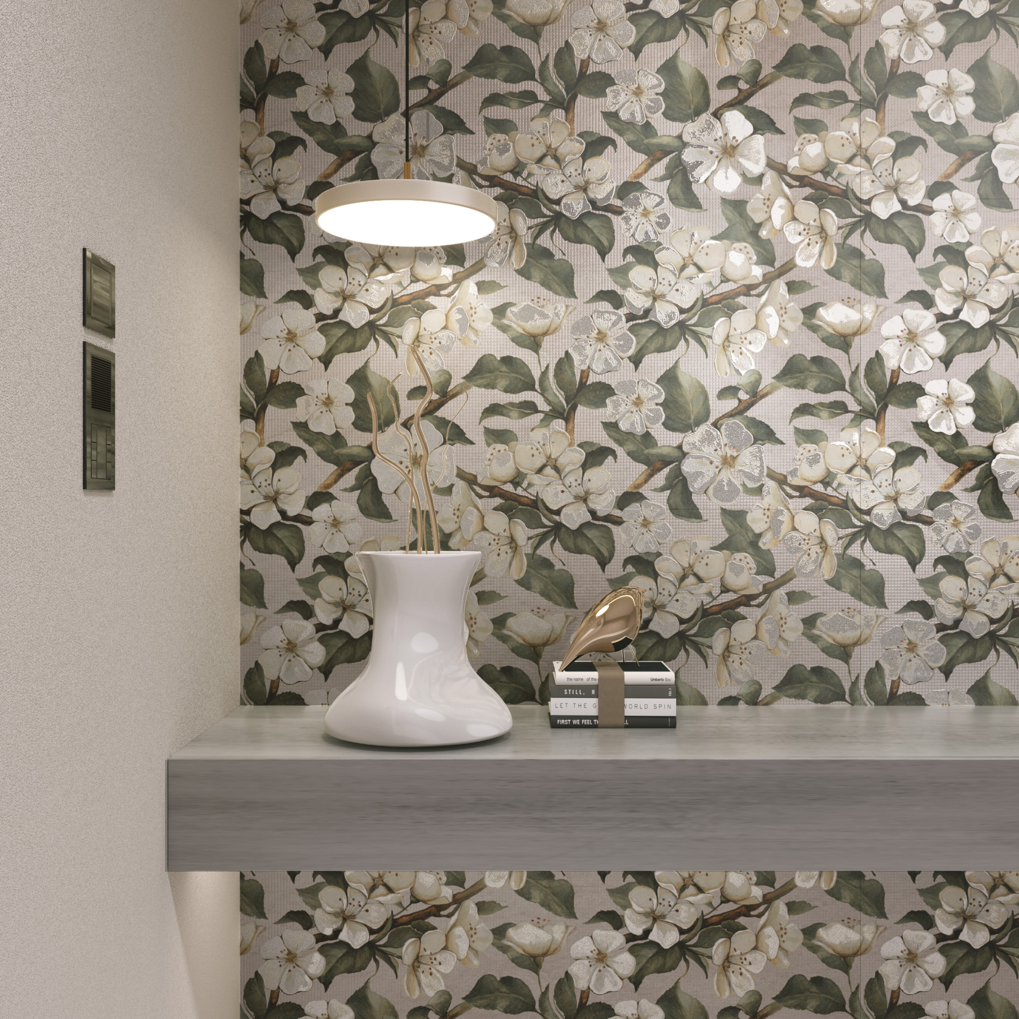 Керамогранит CORTEN GREY DECOR 60х120 Creanza SH1004-D  - Вид №3