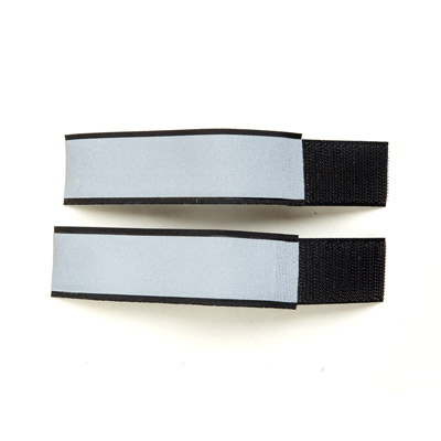 07с3402 Фликер - ремешок съемный 59% полиамид, 27% полиэстер, 14% хлопок 30 мм 2 шт ярко-оранжевый Santreyd 