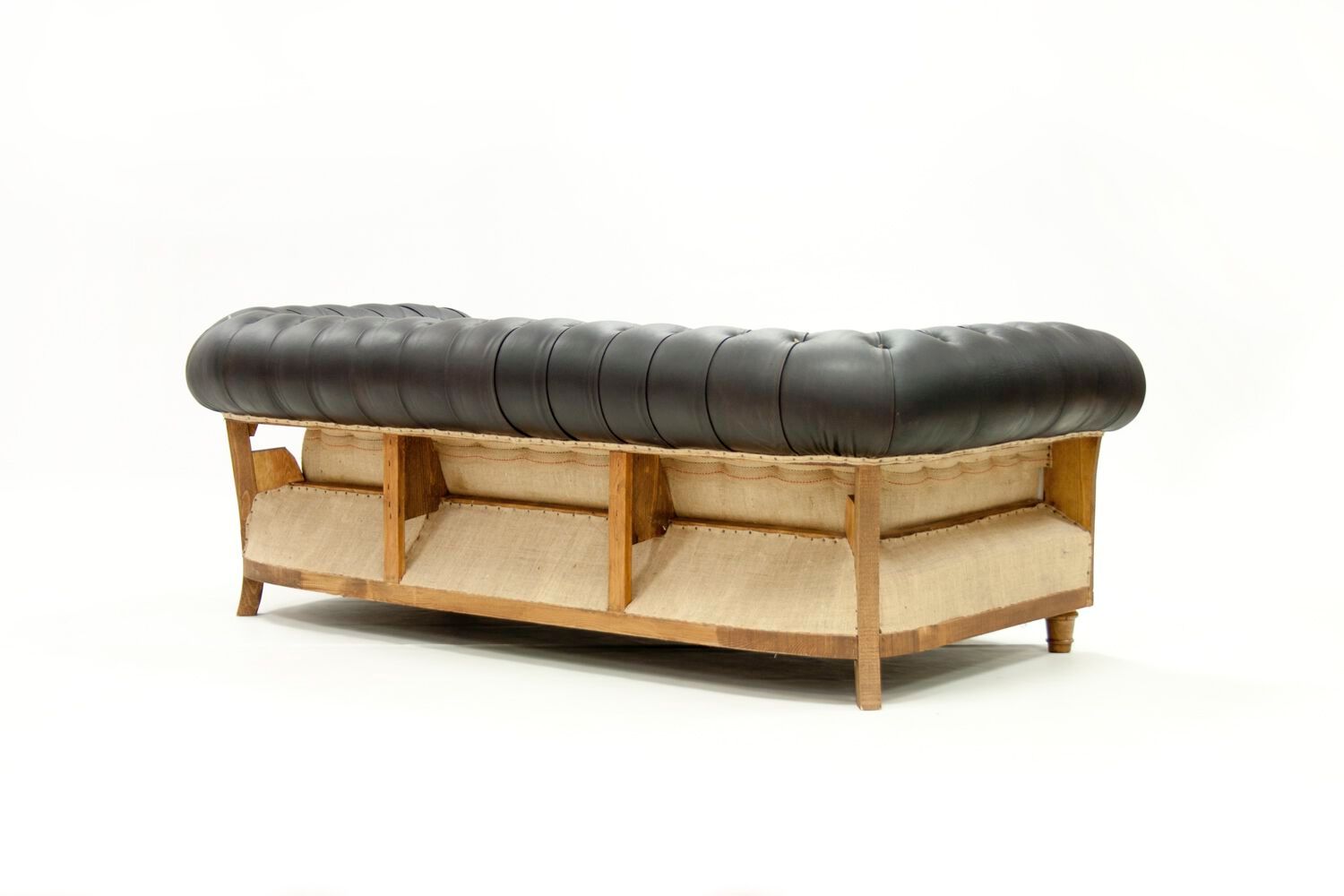 3-местный кожаный капитонный диван CREARTE COLLECTIONS Chesterfield Loor Essence ARCH-00061646 - Вид №11