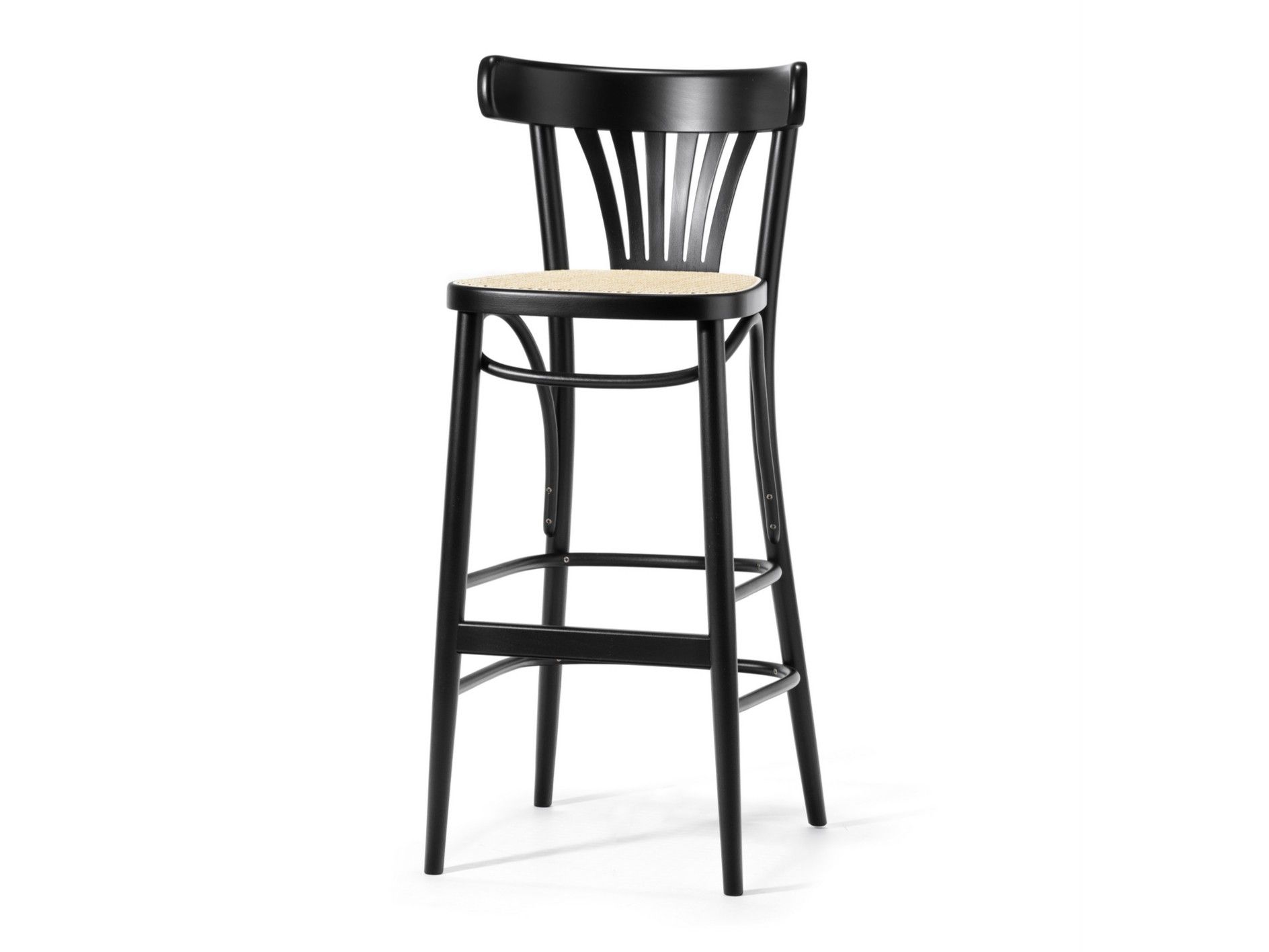 Высокий стул из бука со спинкой TON 56 ARCH-00139515 - Вид №4