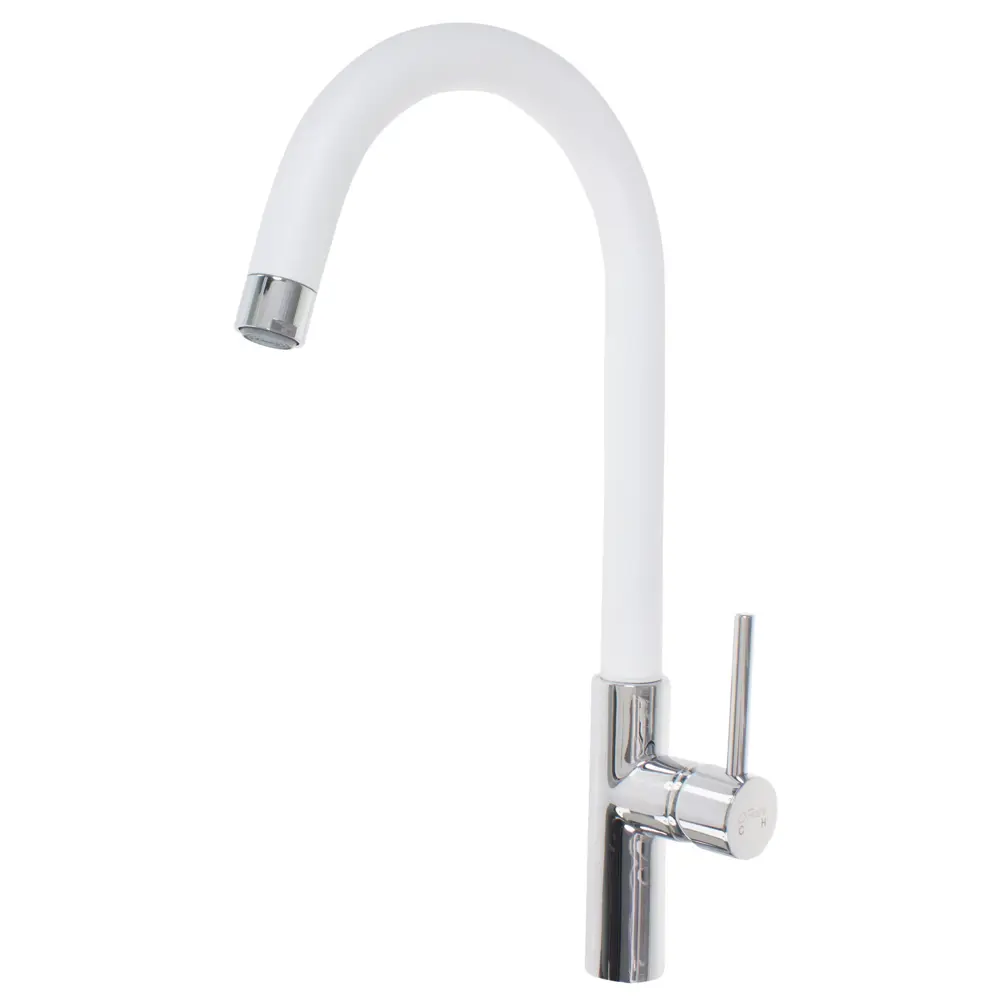 Смеситель для кухни Paini Sky 37 см цвет хром/белый гранит STLM-2023099 - Вид №1