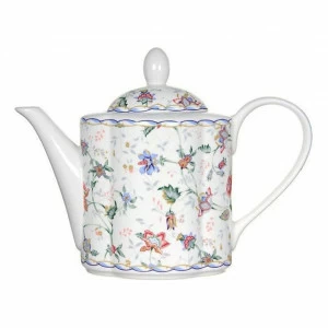Чайник керамический белый с фиолетовым "Букингем" IMARI БУКИНГЕМ 00-3947055 Белый;фиолетовый