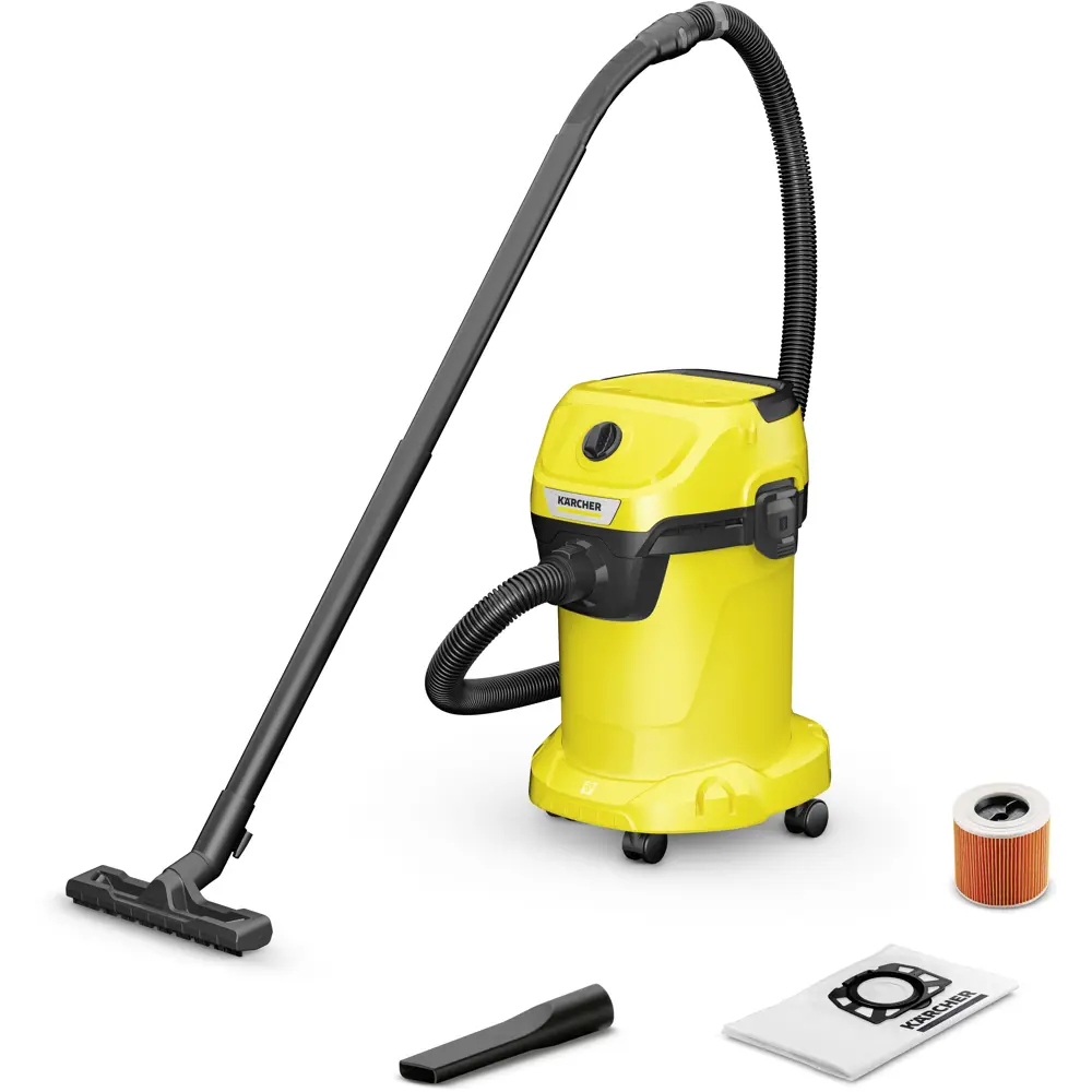 Строительный пылесос Karcher WD3 для сухой и влажной уборки 89405754 STLM-1572401 - Вид №1