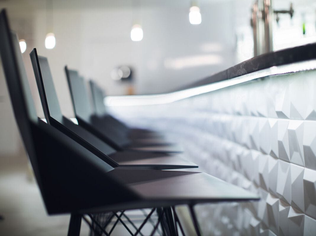 Полипропиленовый барный стул Vondom Faz ARCH-00016780 - Вид №1