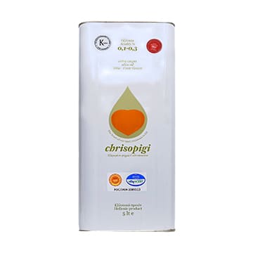 Оливковое масло Chrisopigi Extra Virgin 5 л Santreyd 28988