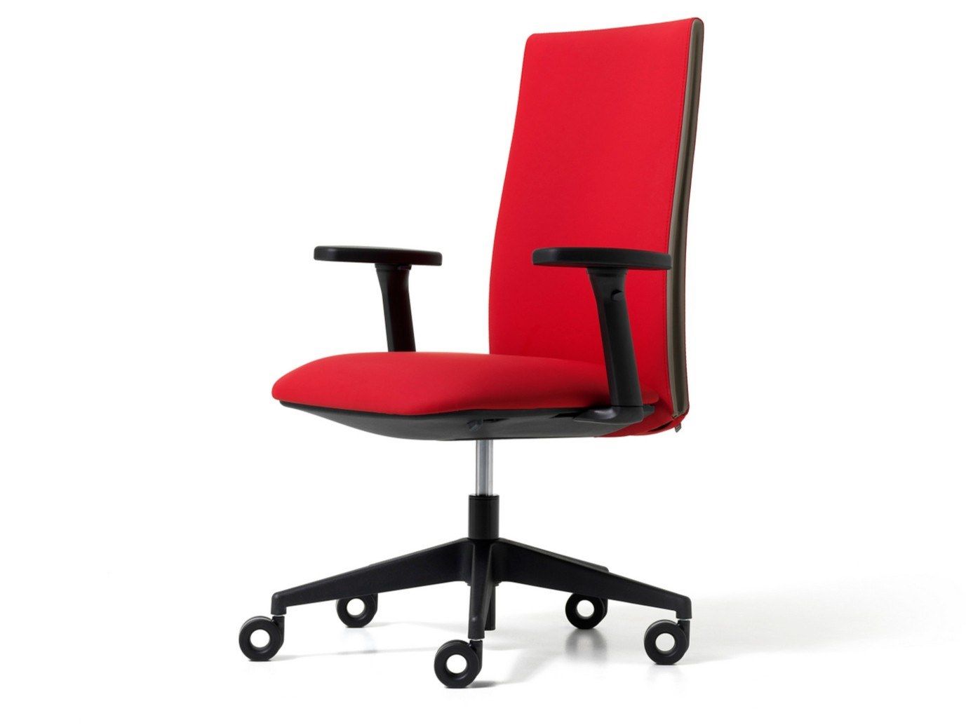 Тканевое регулируемое по высоте офисное кресло с колесами Diemme ARCH-00140867 - Вид №3