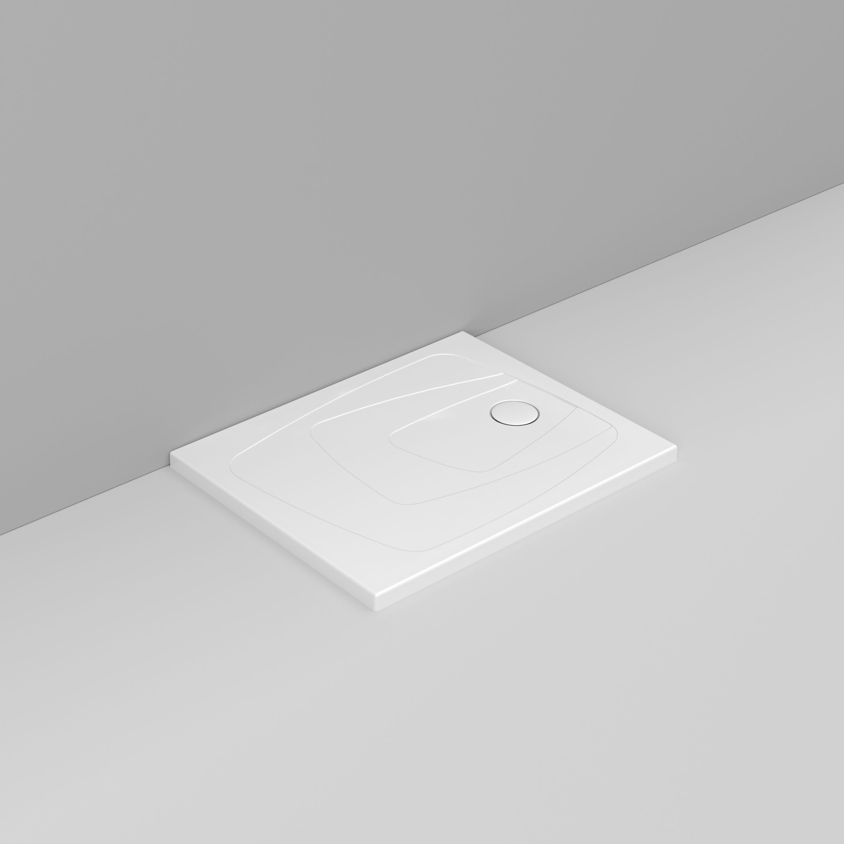 Керамический нескользящий прямоугольный поддон для душа Ceramica Dolomite за пределами ARCH-00148401 - Вид №188