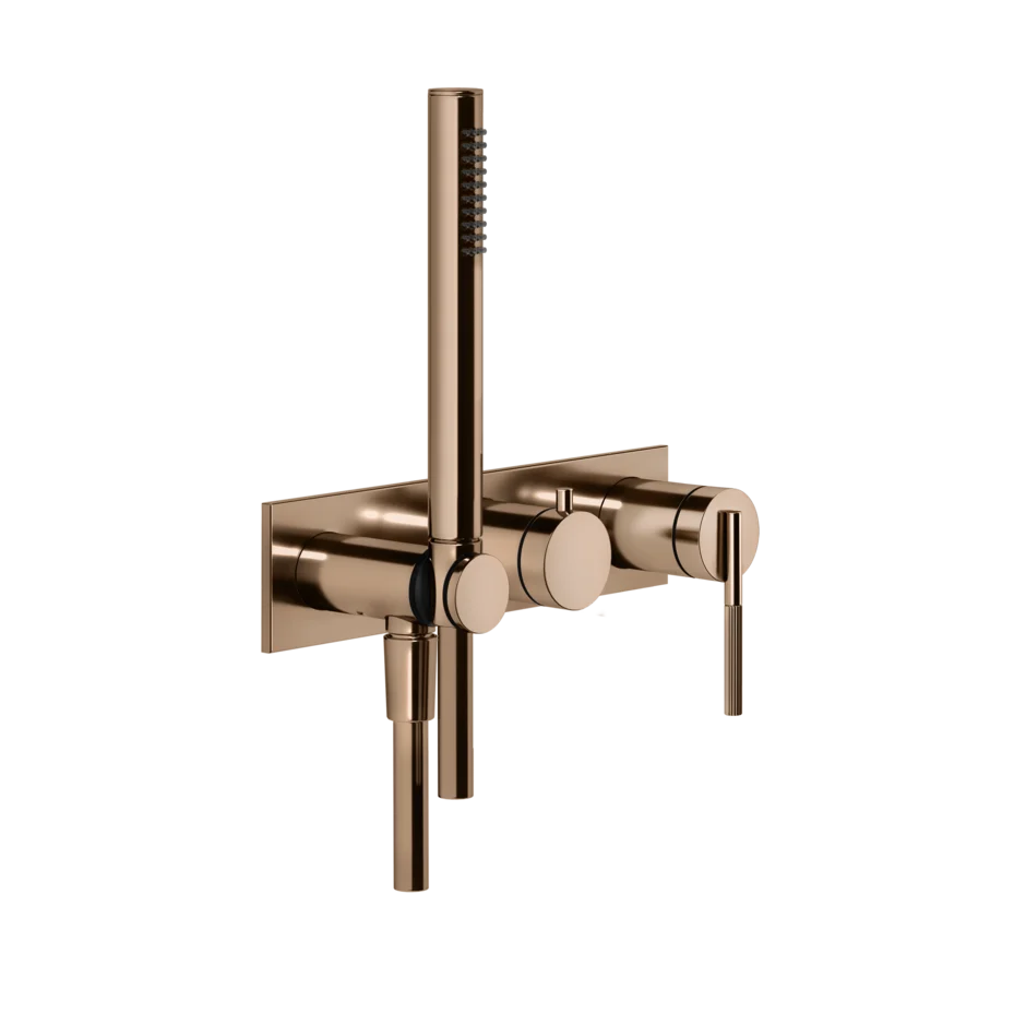 Смеситель для душа 63543 030 Gessi Ingranaggio МЕДЬ PVD 63543030