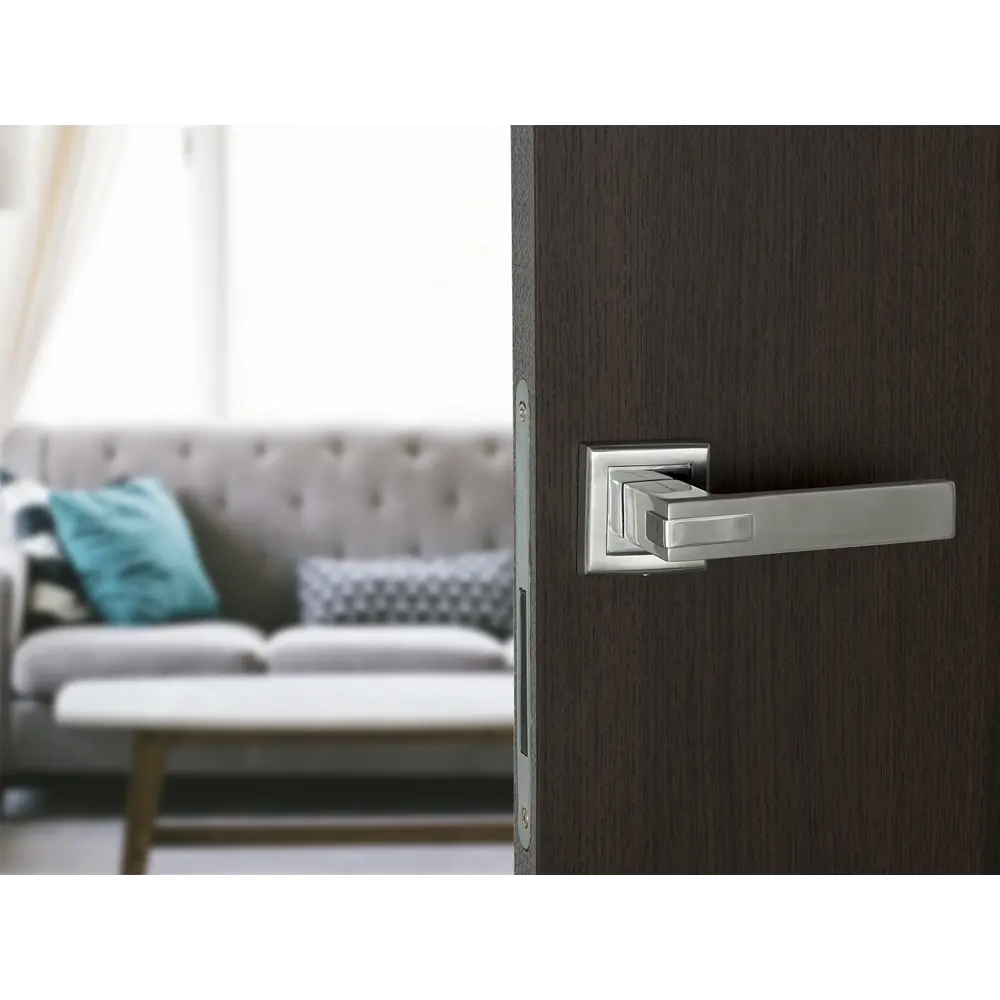 Дверные ручки Palladium Velasca SN без запирания, цвет никель STLM-2011856 - Вид №5