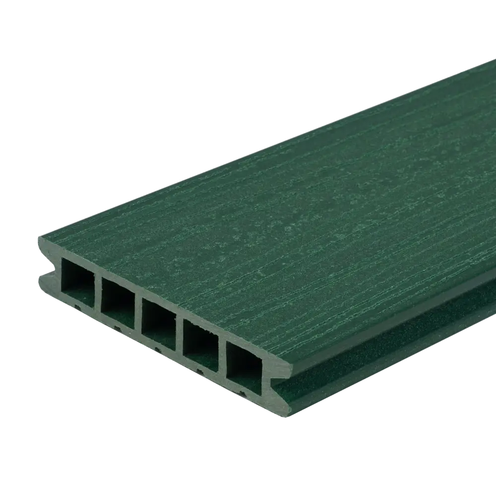 Террасная доска ДПК MultiDeck цвет Изумруд 3000x150x27 мм. Вельвет 0.45 м² МУЛЬТИДЕК STLM-2190770 - Вид №1