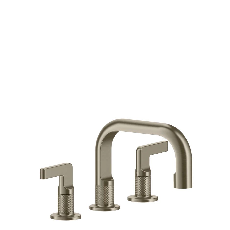 Группа умывальников 58011 149 Gessi Inciso МАТОВЫЙ НИКЕЛЬ FINOX 58011149