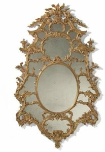OAK Настенное зеркало в стиле барокко в раме Galleria