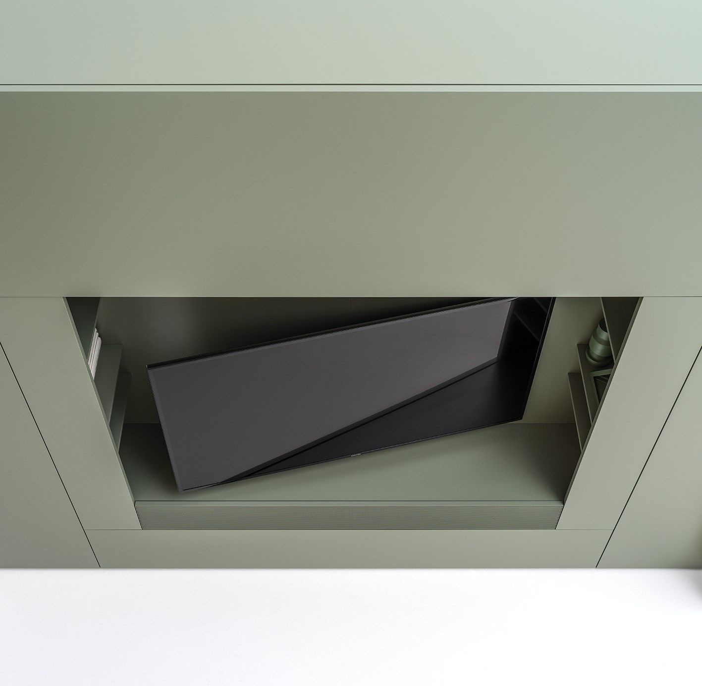 Шкаф с ТВ-модулем и изменением глубины Caccaro Roomy ARCH-00087126 - Вид №1