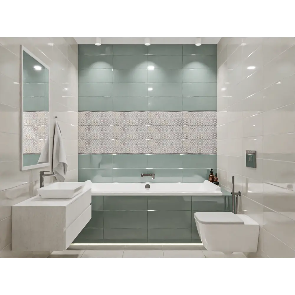 Azori Brillo Oliva — настенная плитка в оливковом цвете с глянцевым блеском 87972515 STLM-0947239 - Вид №5