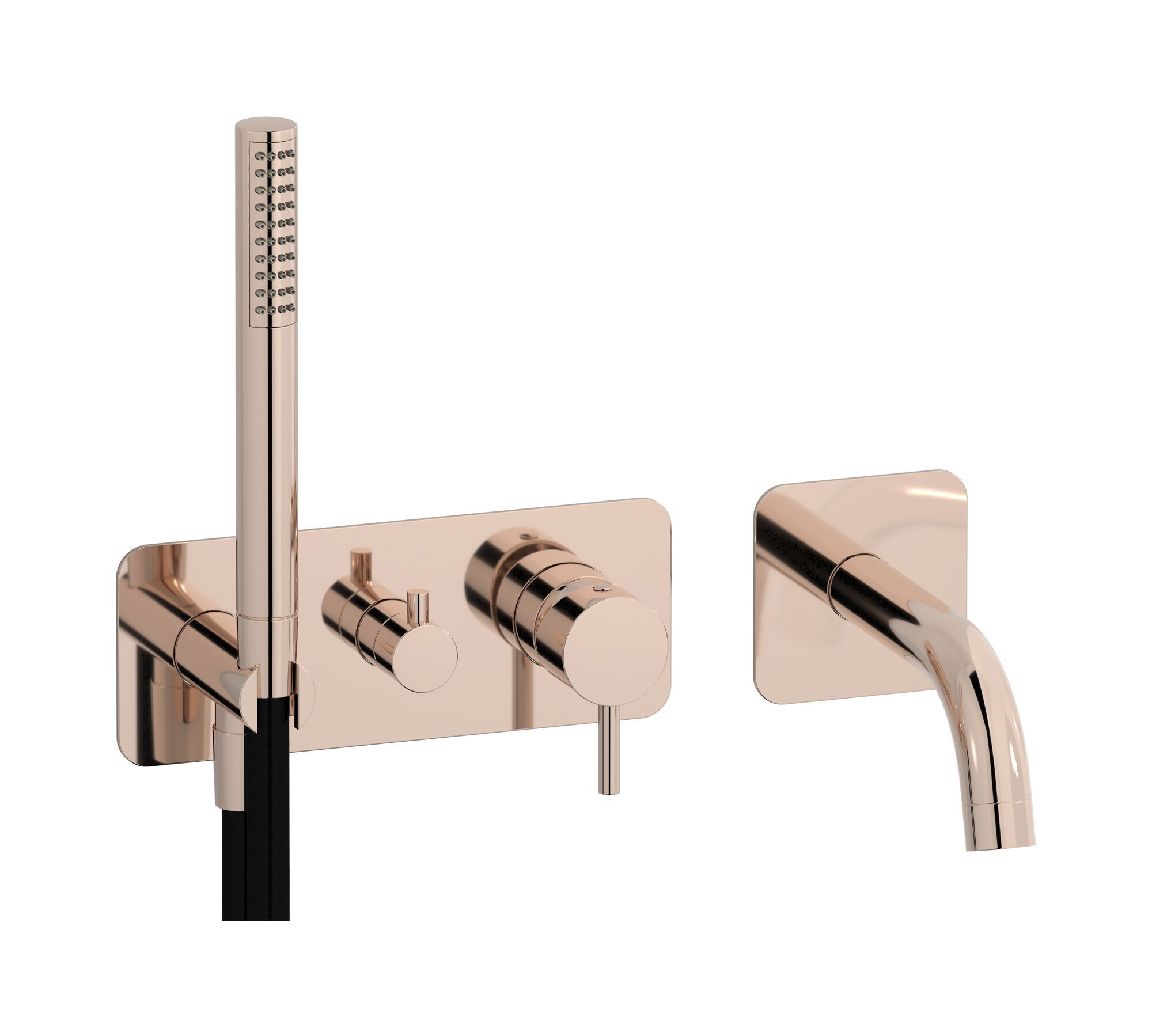 Смеситель для душа с 4 отверстиями и ручным душем IB Milano Torino ARCH-00080532 - Вид №8