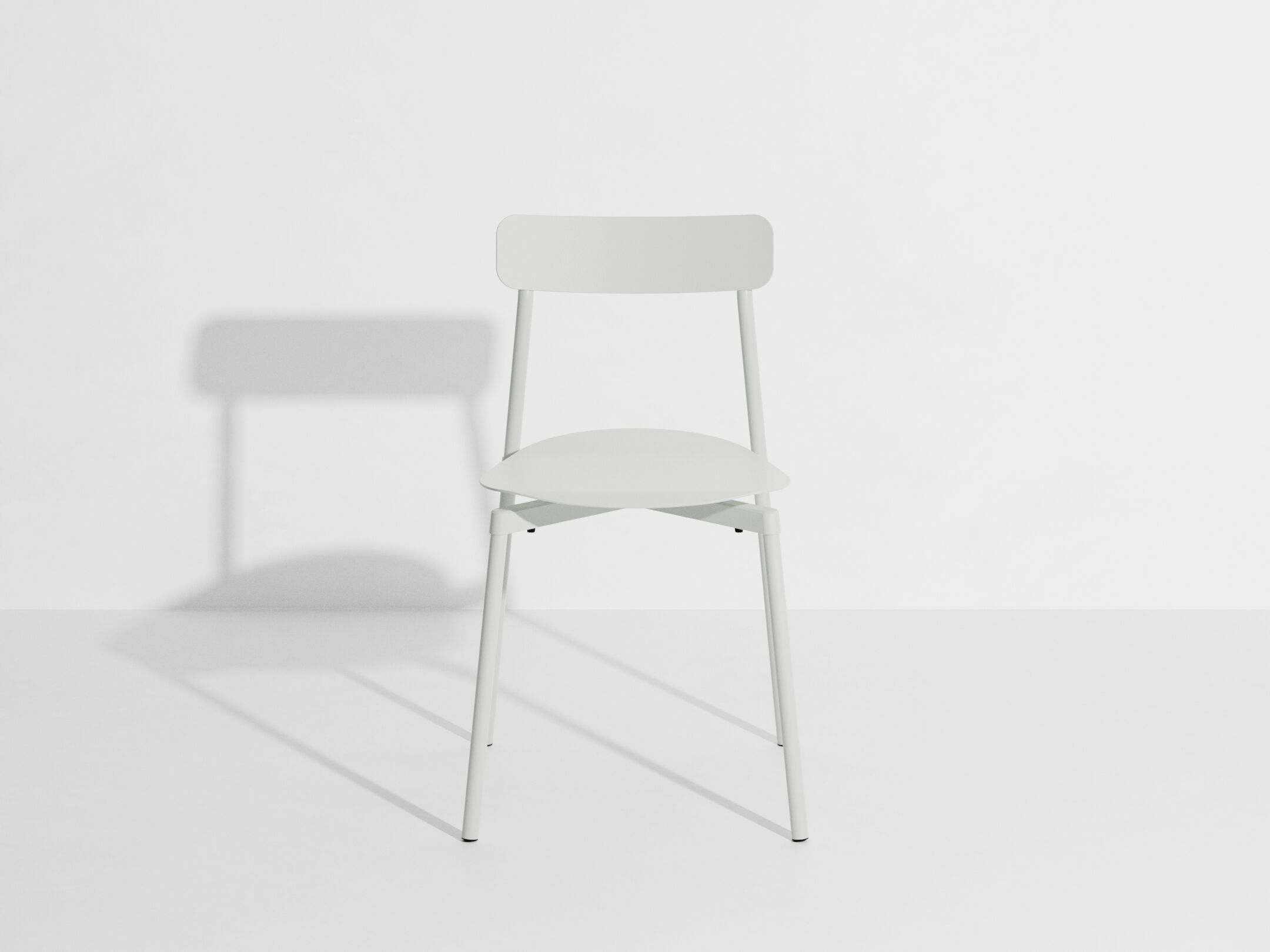 Алюминиевый штабелируемый стул с порошковым покрытием Petite Friture Fromme ARCH-00150568 - Вид №9