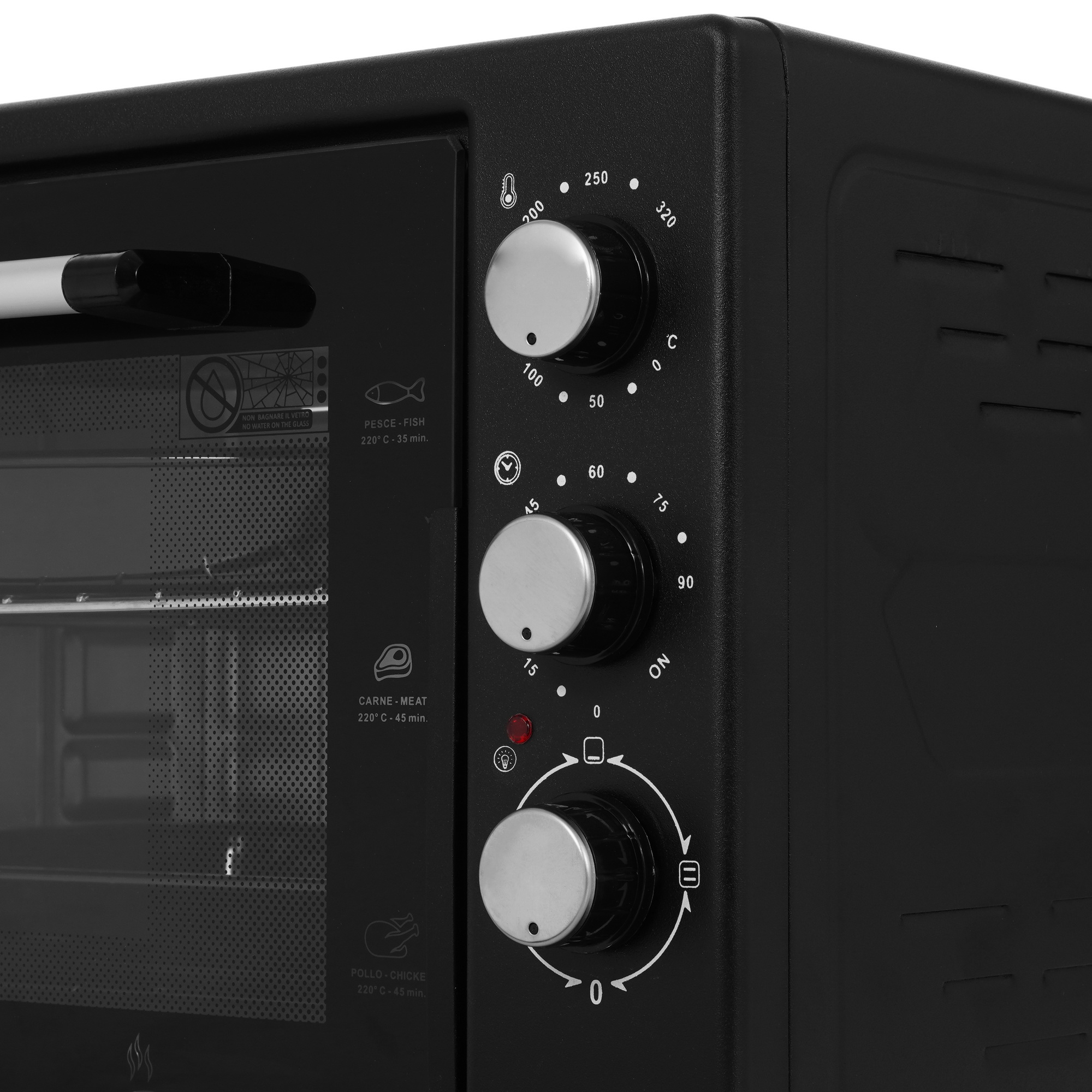 9915649 Мини-печь Kraft KF-MO 4500 BL черный STDN-0023849 - Вид №3