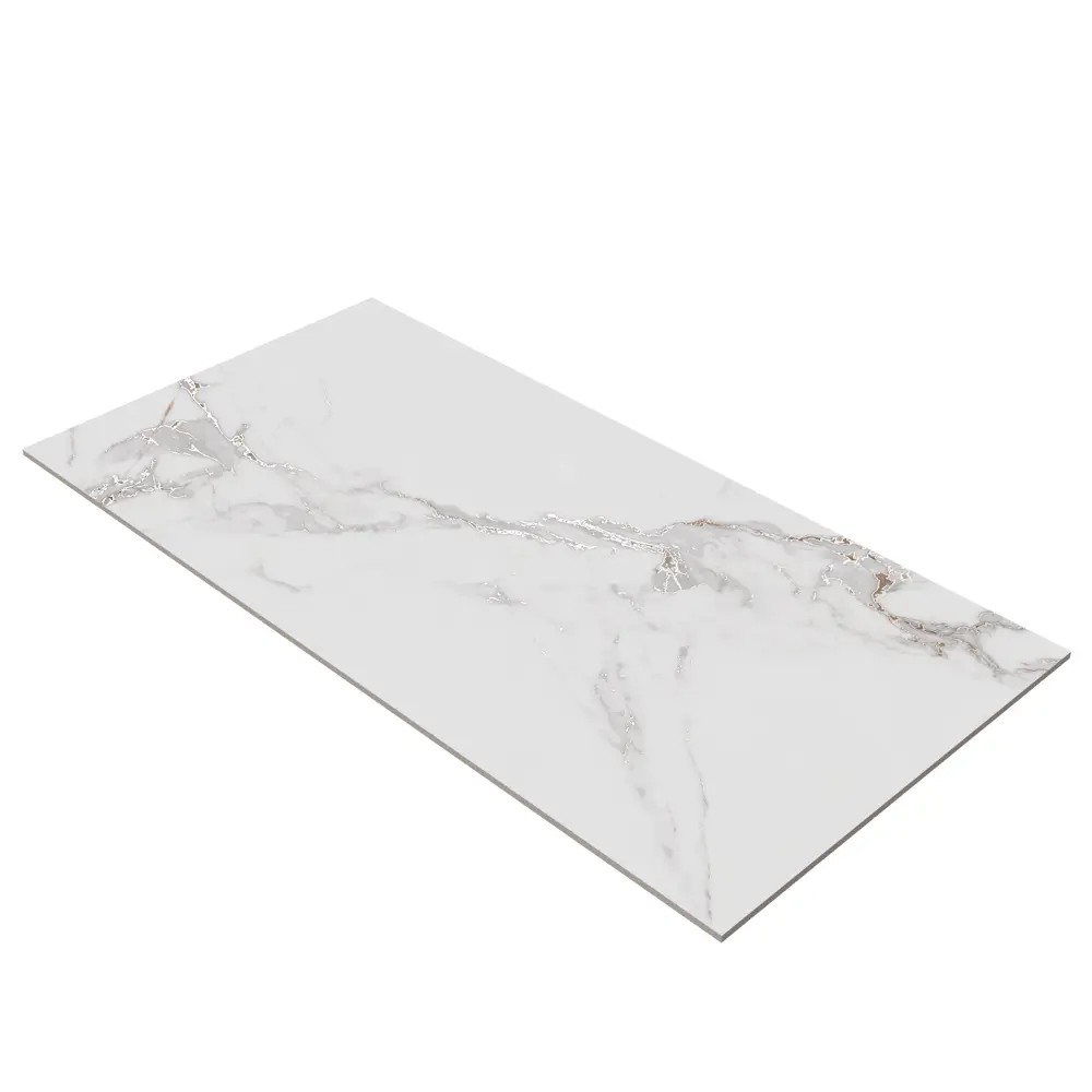 Глазурованный керамогранит Statuario 60x120 см 1.44 м² матовый цвет белый Santreyd Carving Pro STLM-2090448 - Вид №3