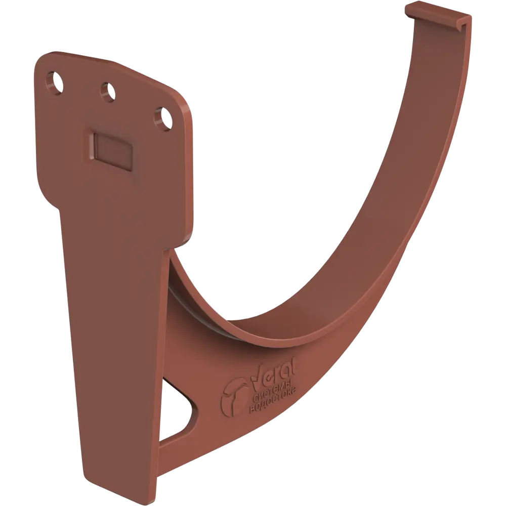 Кронштейн для желоба ПВХ цвет красный ТЕХНОНИКОЛЬ STLM-2001791 - Вид №1