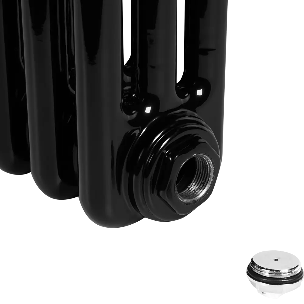 Радиатор трубчатый Irsap Tesi RT305651210A430 500/100 12 секций боковое подключение сталь черный STLM-2089912 - Вид №4