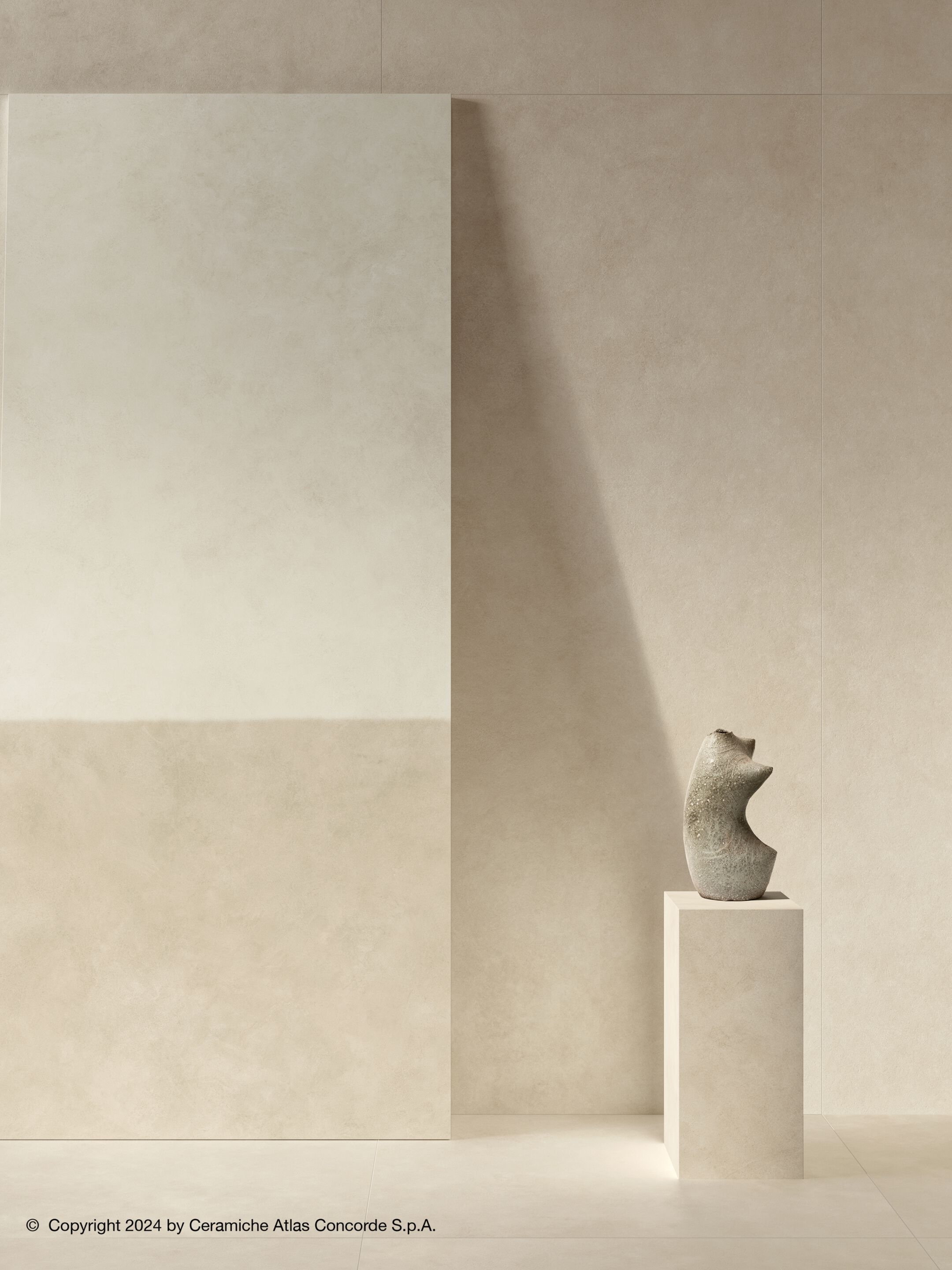 Пол / керамогранит с эффектом цемента Atlas Concorde Boost Expression ARCH-00072605 - Вид №5