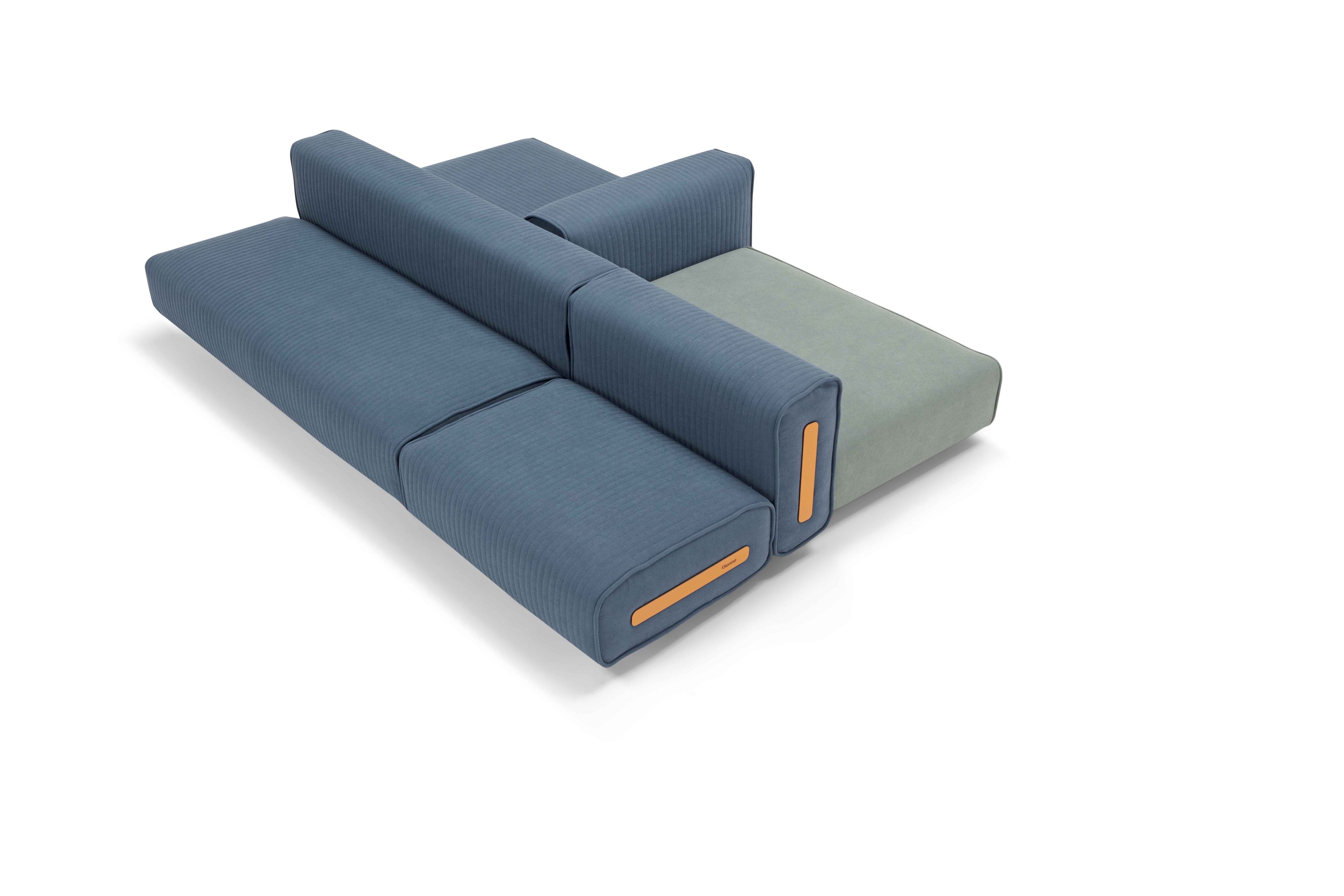 Двуспальный диван-кровать из ткани Dienne Salotti Views II ARCH-00133075 - Вид №10