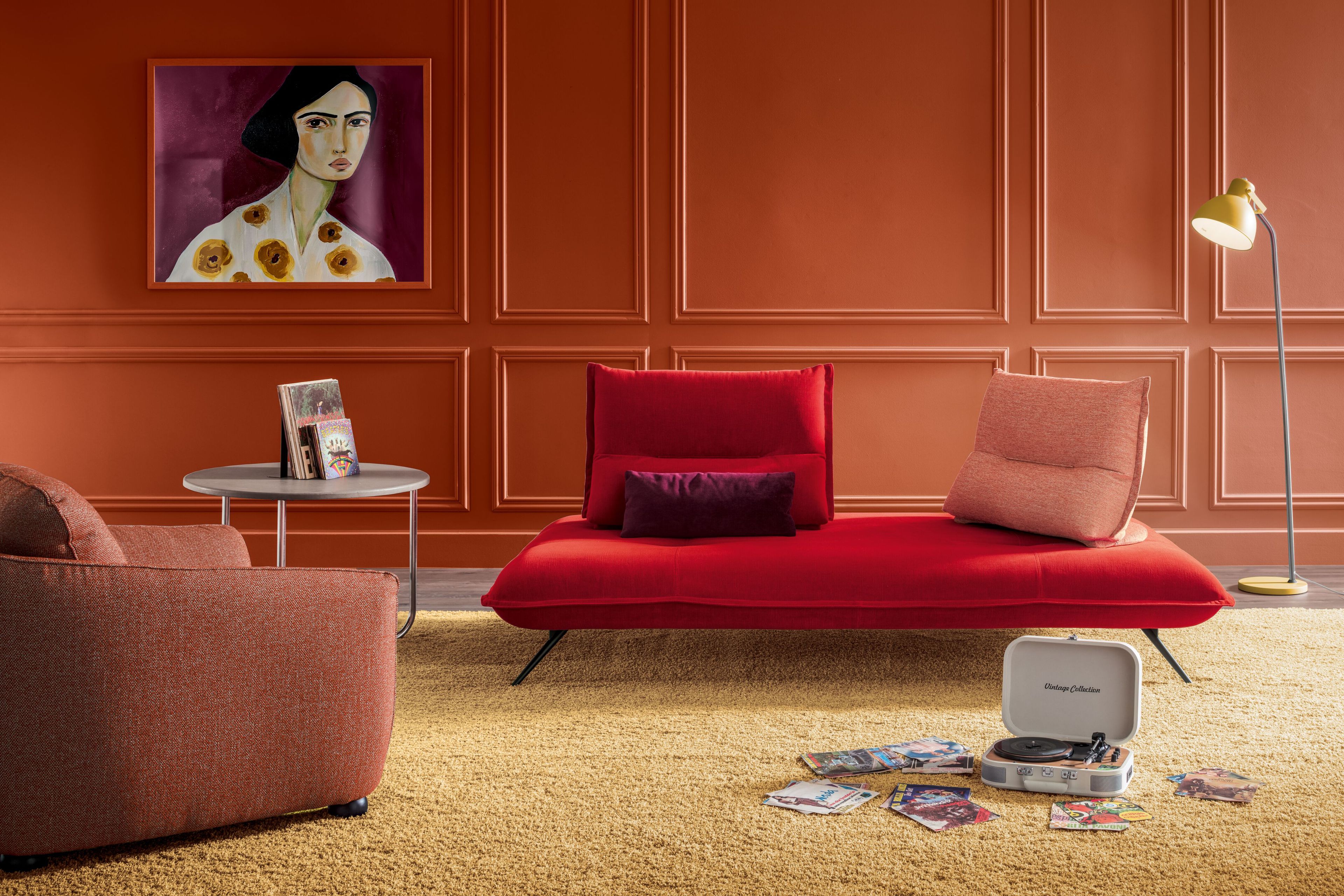 Ткань линейный диван AERRE ITALIA SCORPIO ARCH-00088068 - Вид №1