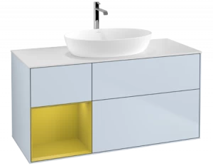 Villeroy&Boch Тумба под раковину Прямоугольная версия F821HEHA Finion Cloud Matt Lacquer