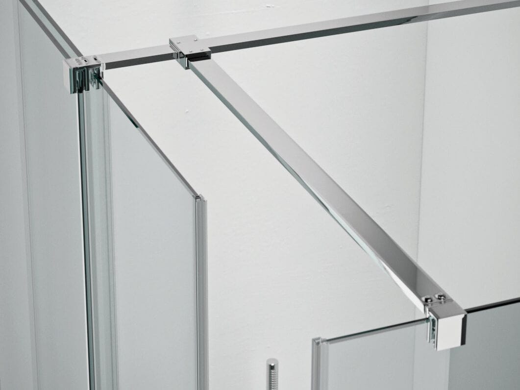 Угловая душевая кабина с раздвижной дверью Domus Falerii Domuspa ARCH-00110952 - Вид №4