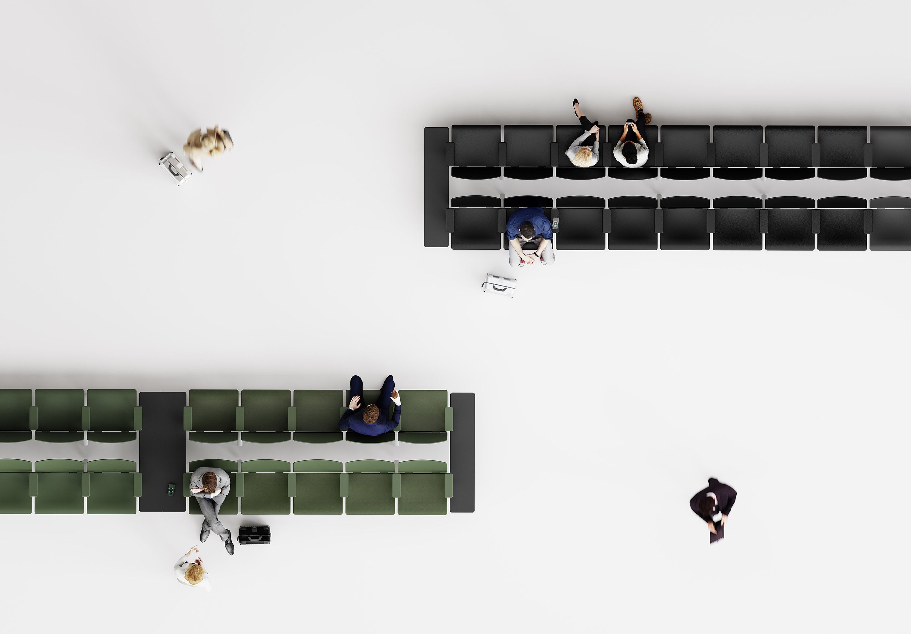 Диван Poltrona Frau офис-системы управления ARCH-00037571 - Вид №2